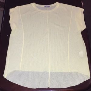 Yellow NWOT Zara shirt